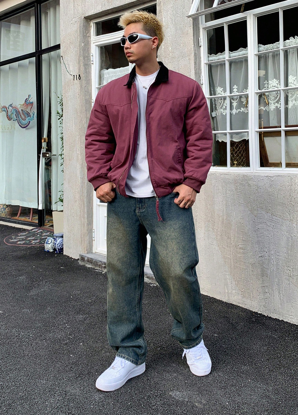 Бомбер SHEIN на блискавці (331738881)