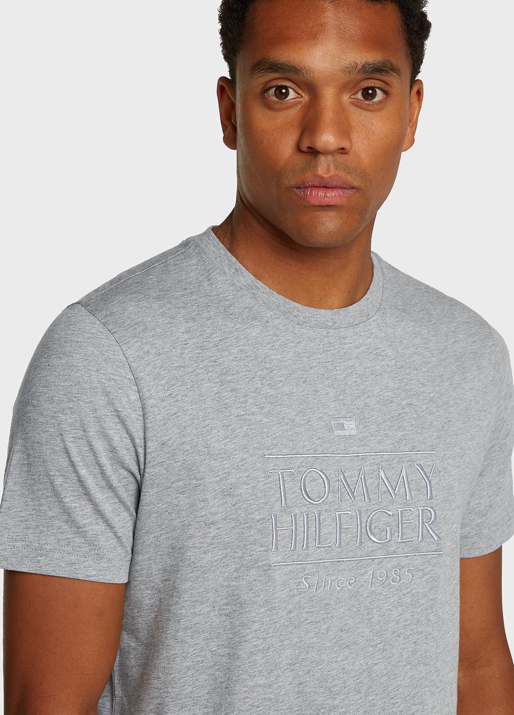 Сіра футболка Tommy Hilfiger