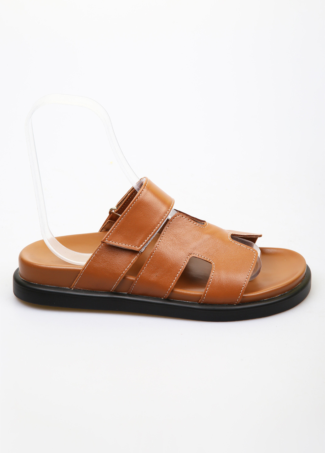 Светло-коричневые шлепанцы Bizoni