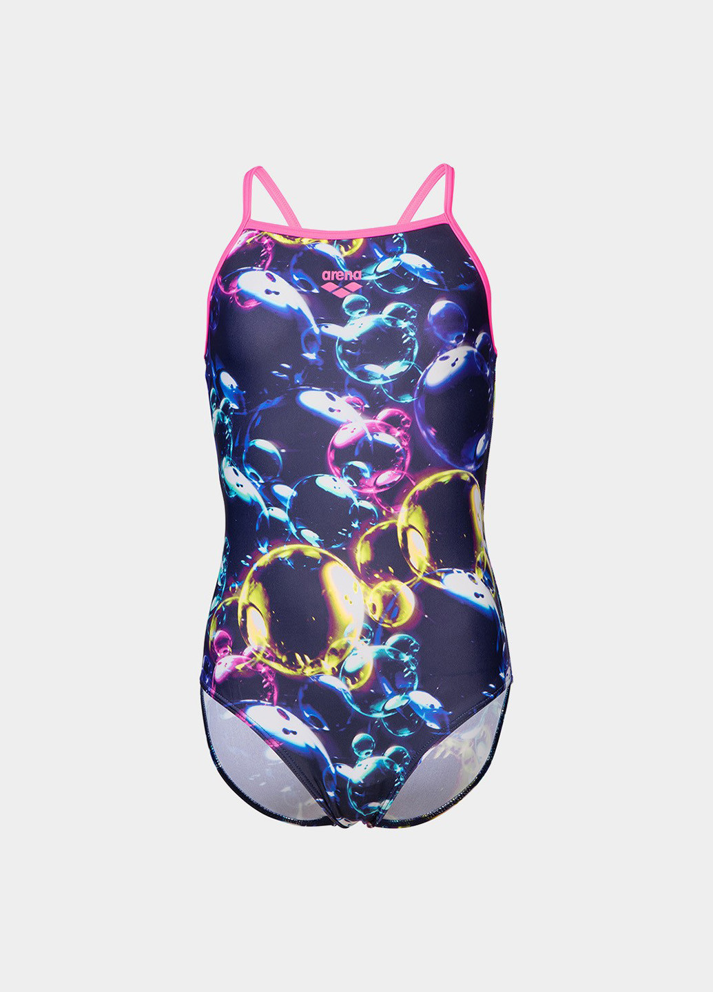 Комбинированный летний купальник слитный Arena SOAP BUBBLES SWIMSUIT LIGHT DR