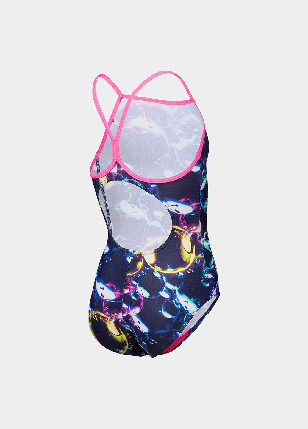 Комбинированный летний купальник слитный Arena SOAP BUBBLES SWIMSUIT LIGHT DR
