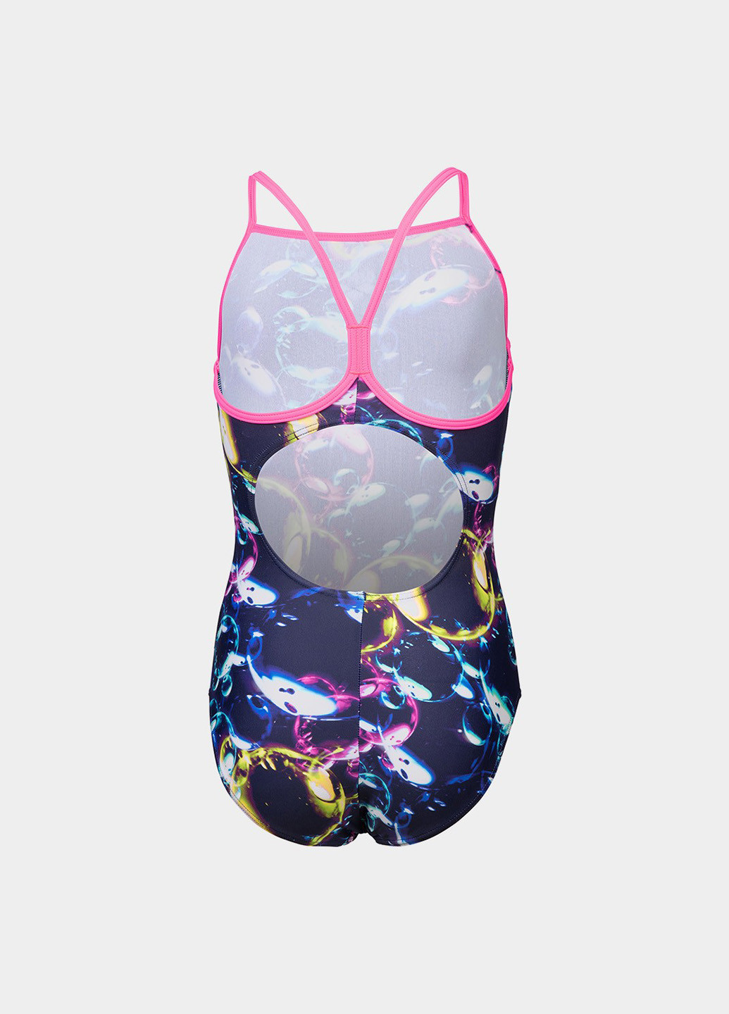 Комбинированный летний купальник слитный Arena SOAP BUBBLES SWIMSUIT LIGHT DR