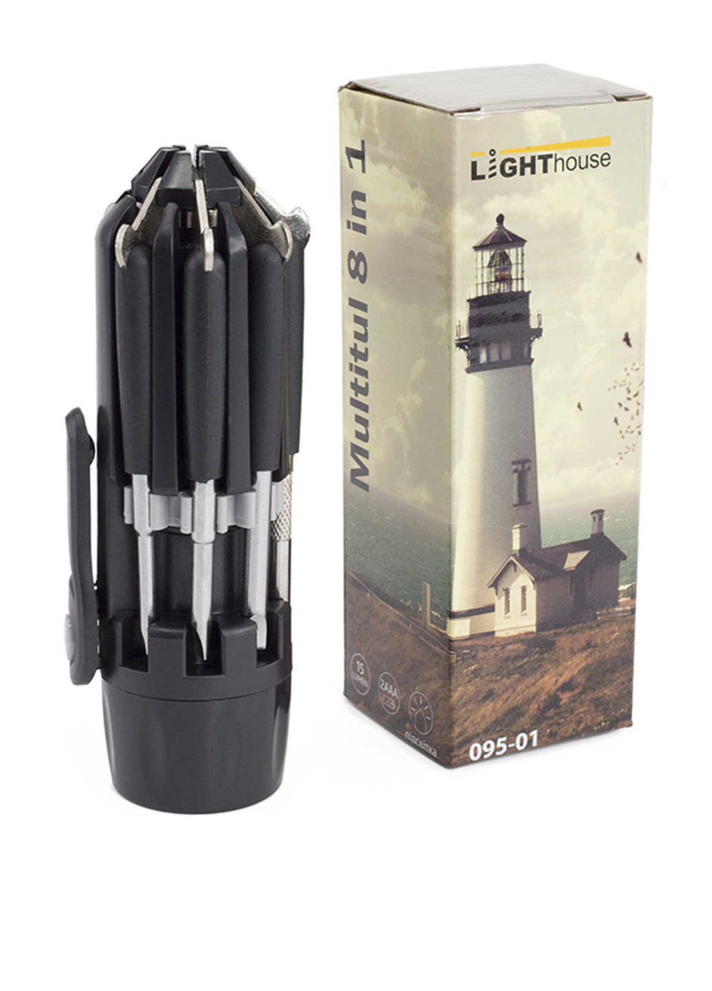 Ліхтарик, 13х4,2х3 см Lighthouse (51460308)