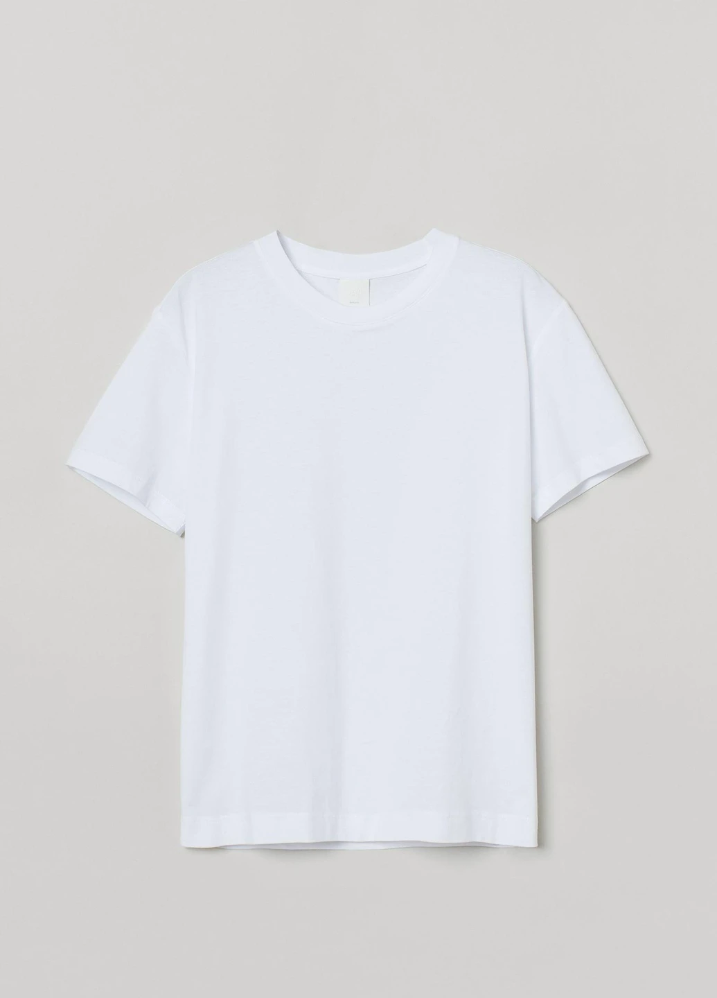 Футболка,білий, H&M Basic - (254655630)