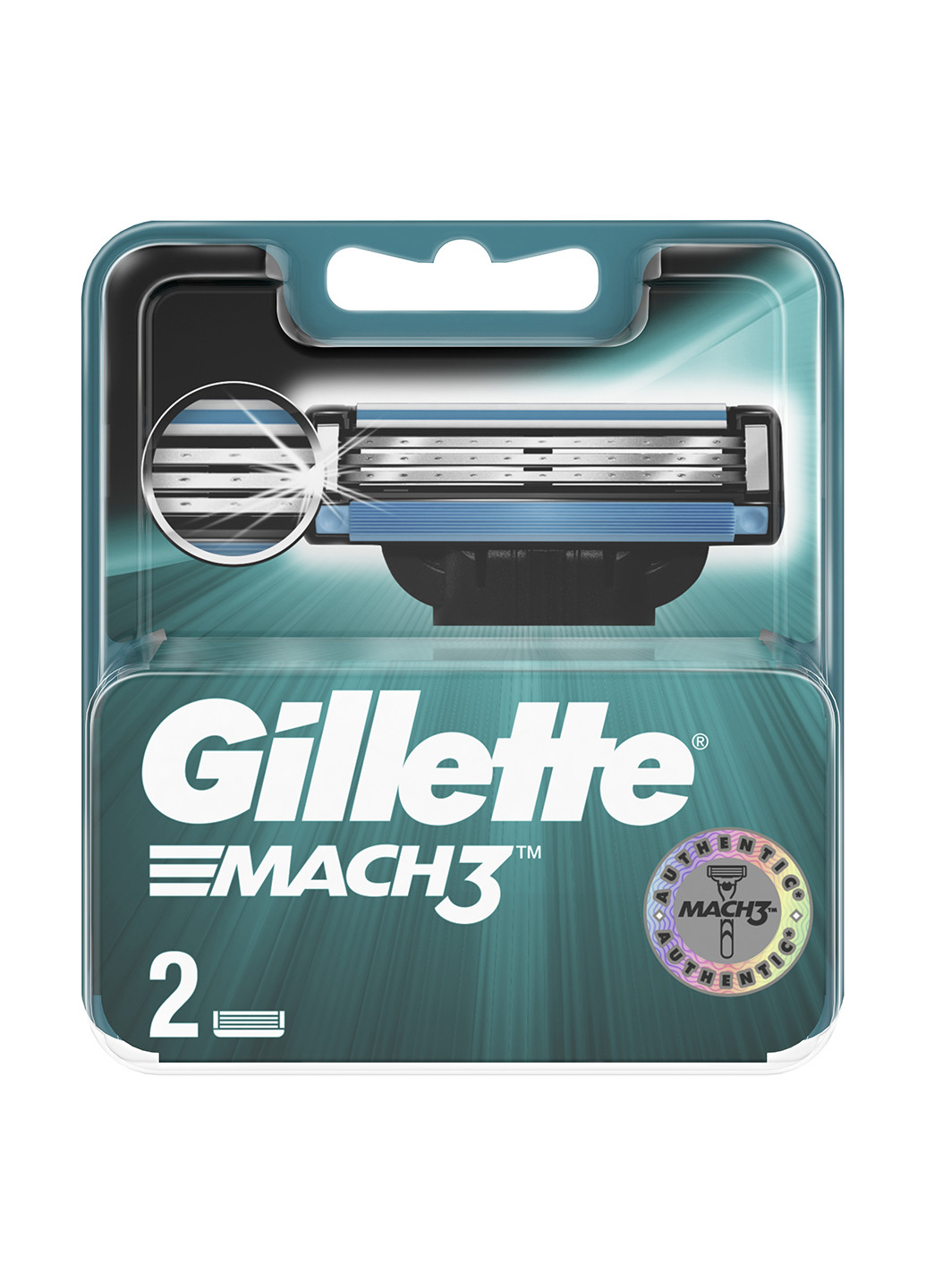 Картриджи для бритья Mach 3 (2 шт.) Gillette (13835082)