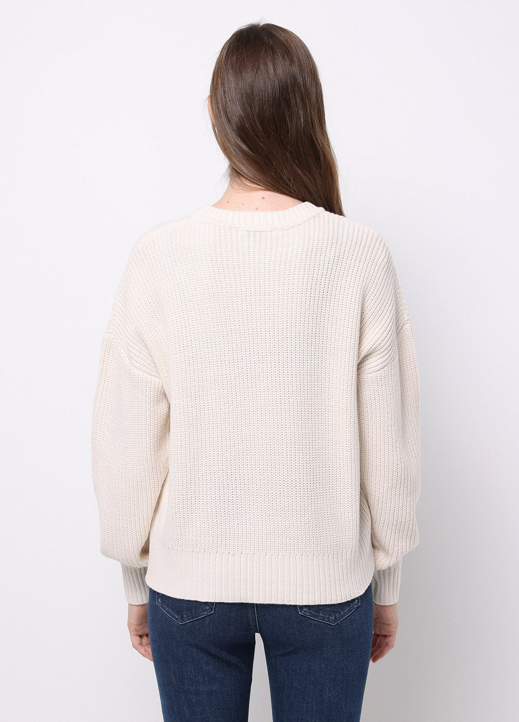 Молочный зимний джемпер джемпер Colin's