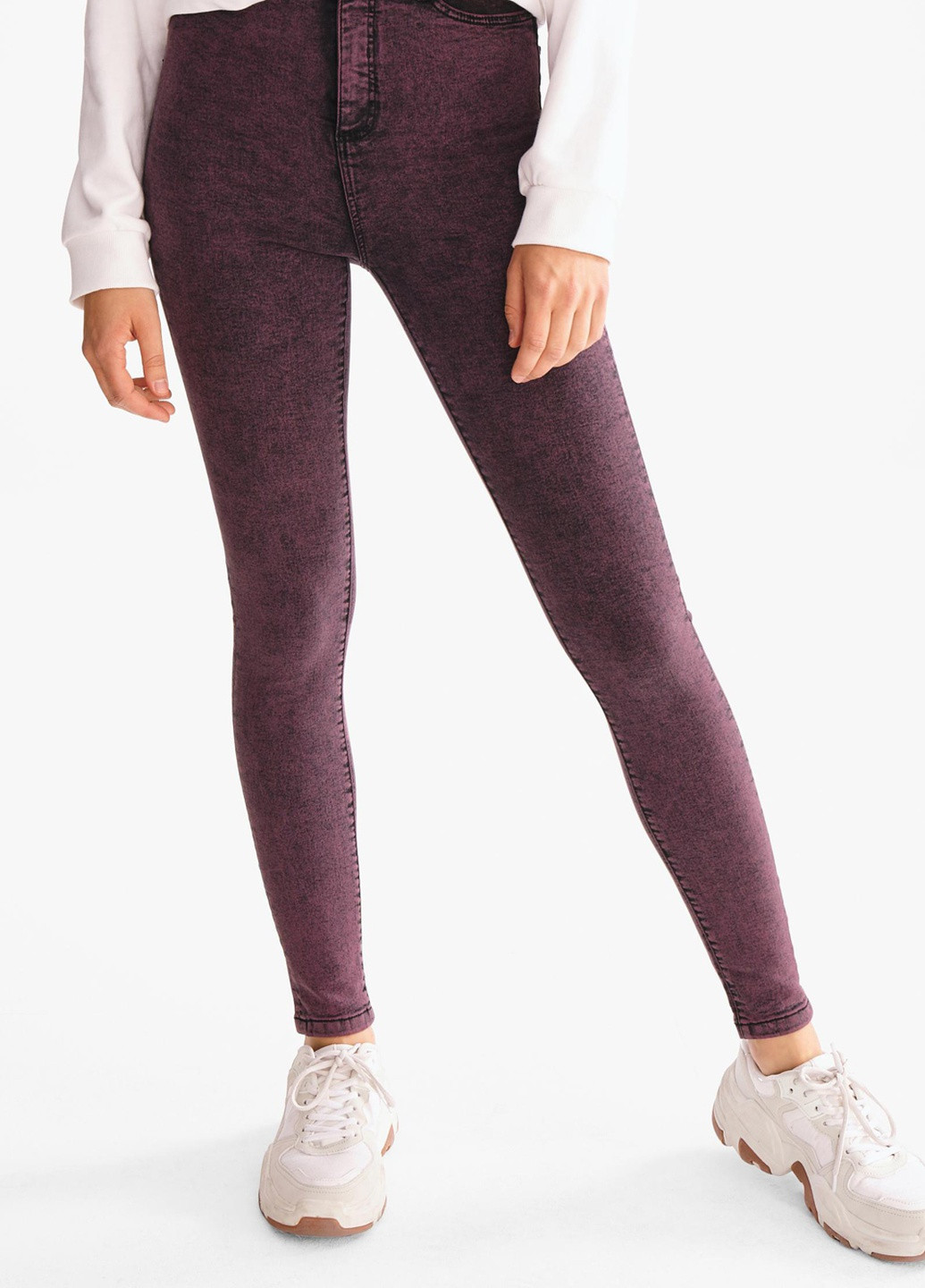 Фиолетовые демисезонные джинсы C&A
