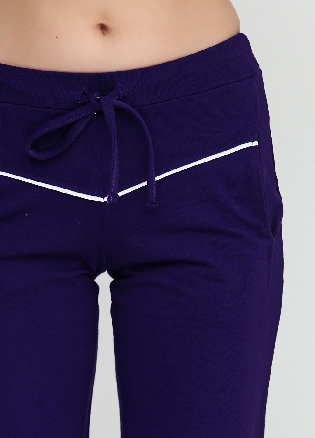 Фиолетовые спортивные демисезонные брюки Senti