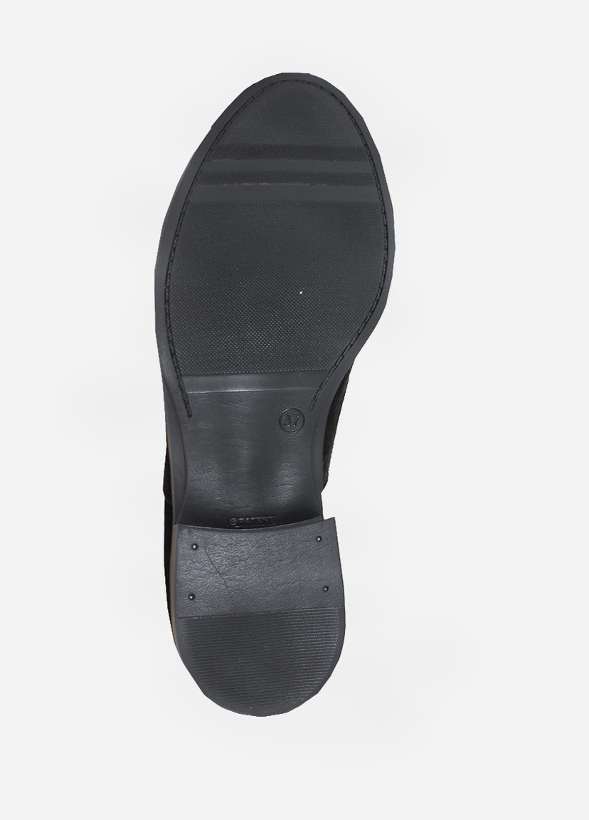 El passo Туфлі RE1435-2555 Чорний чорний з натуральний велюр, україна — демісезон (236016291)