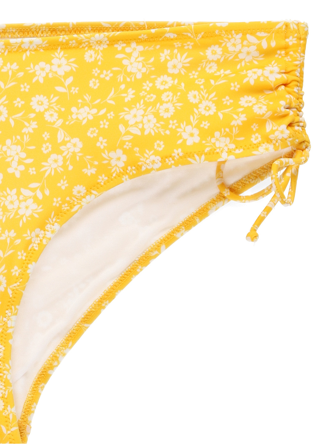 Желтые купальные трусики с цветочным принтом C&A