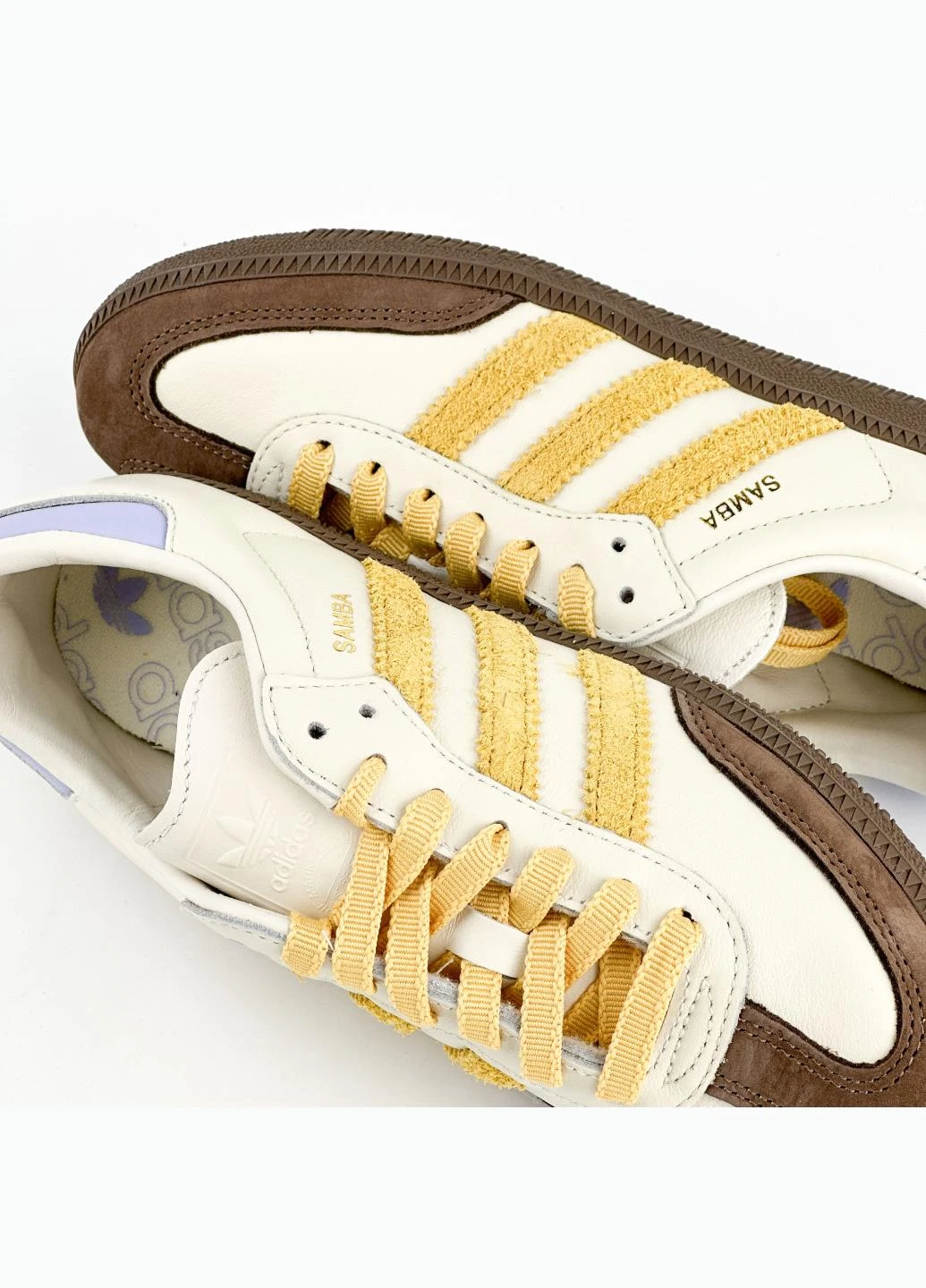 Кросівки IE0875 adidas Samba OG Off-White Oat бежеві демісезони (317251671)