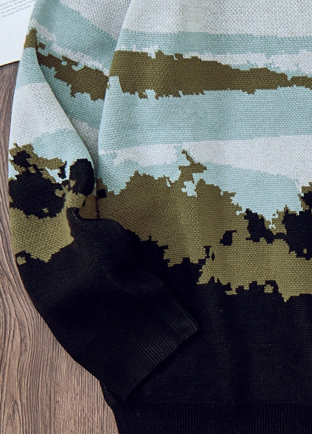 Серый зимний джемпер джемпер SHEIN