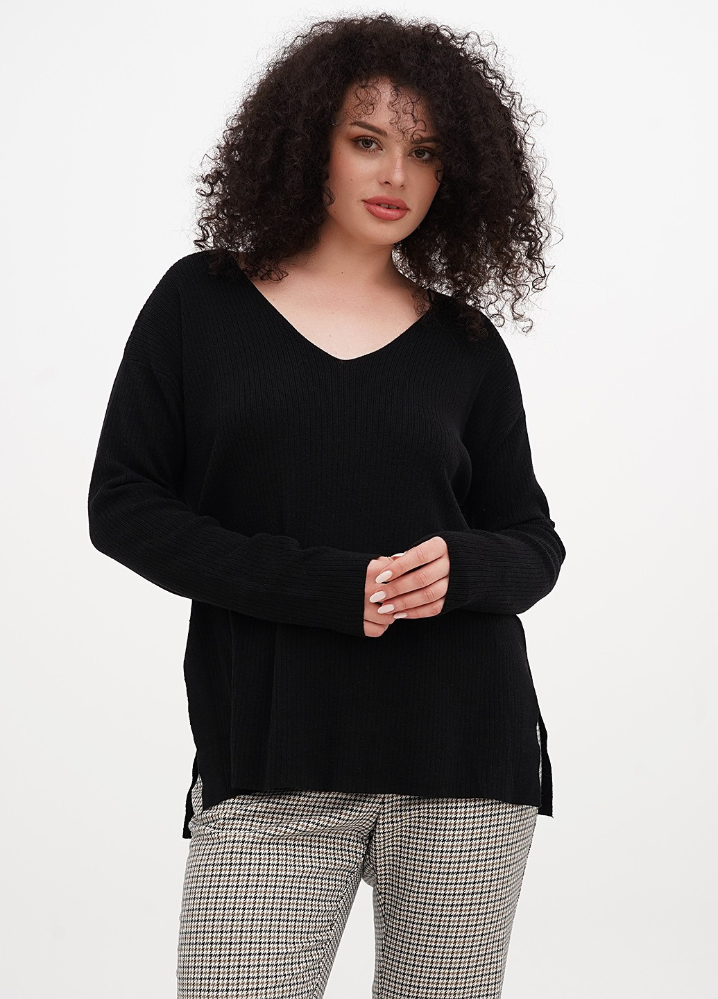 Чорний демісезонний пуловер пуловер H&M