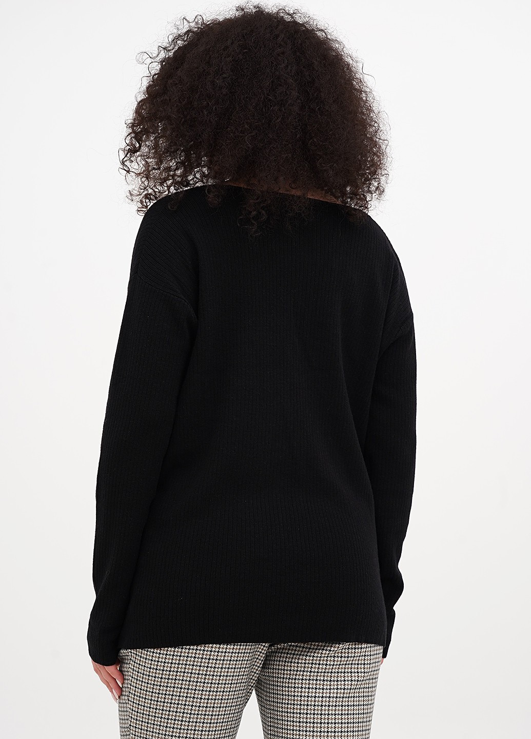 Чорний демісезонний пуловер пуловер H&M