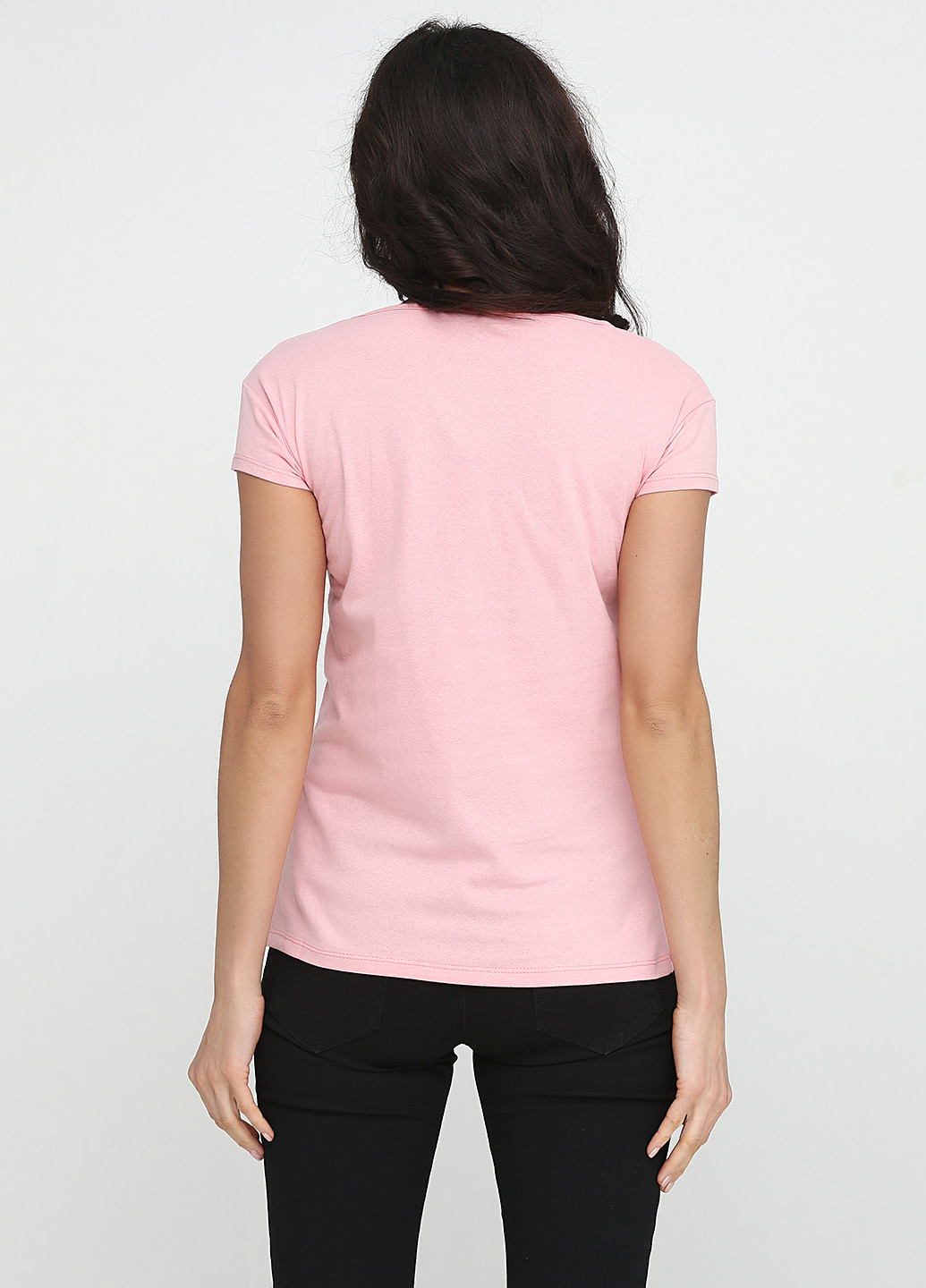 Рожева літня футболка Spora