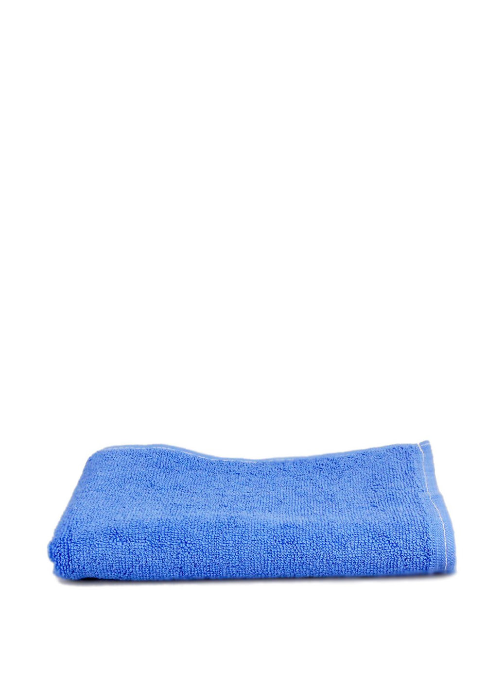 No Brand полотенце, 35х95 см однотонный синий производство - Туркменистан