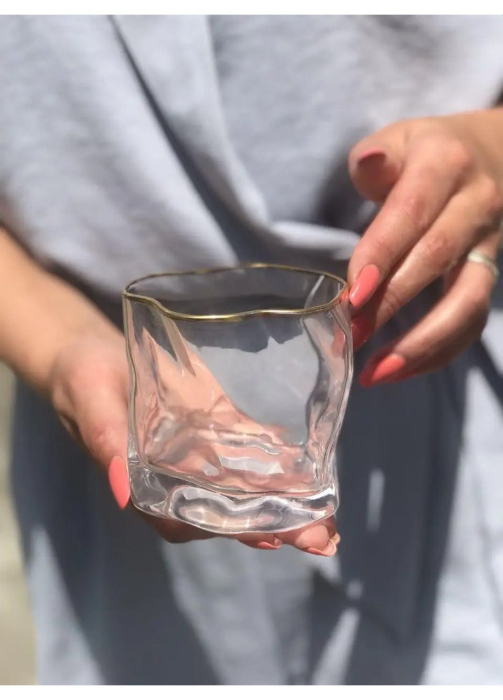 Тарелка подставная Семи-руст JM-1534-DG 27 см Olens (254732120)