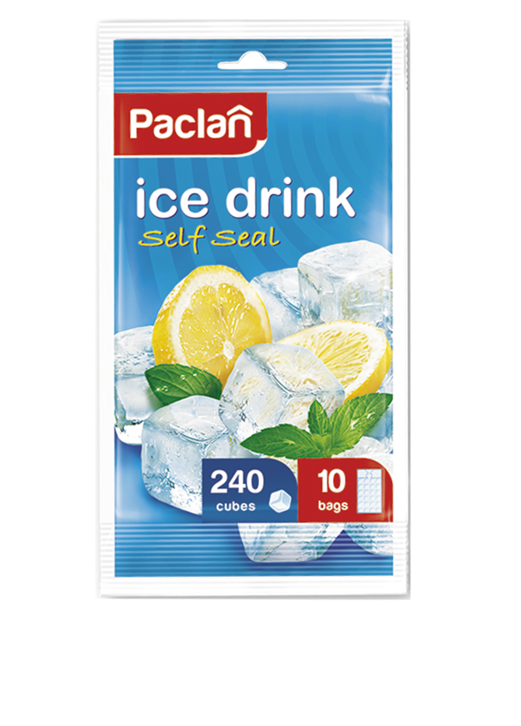 Мешочки для льда (10х24 шт)х50 шт Paclan (17432989)