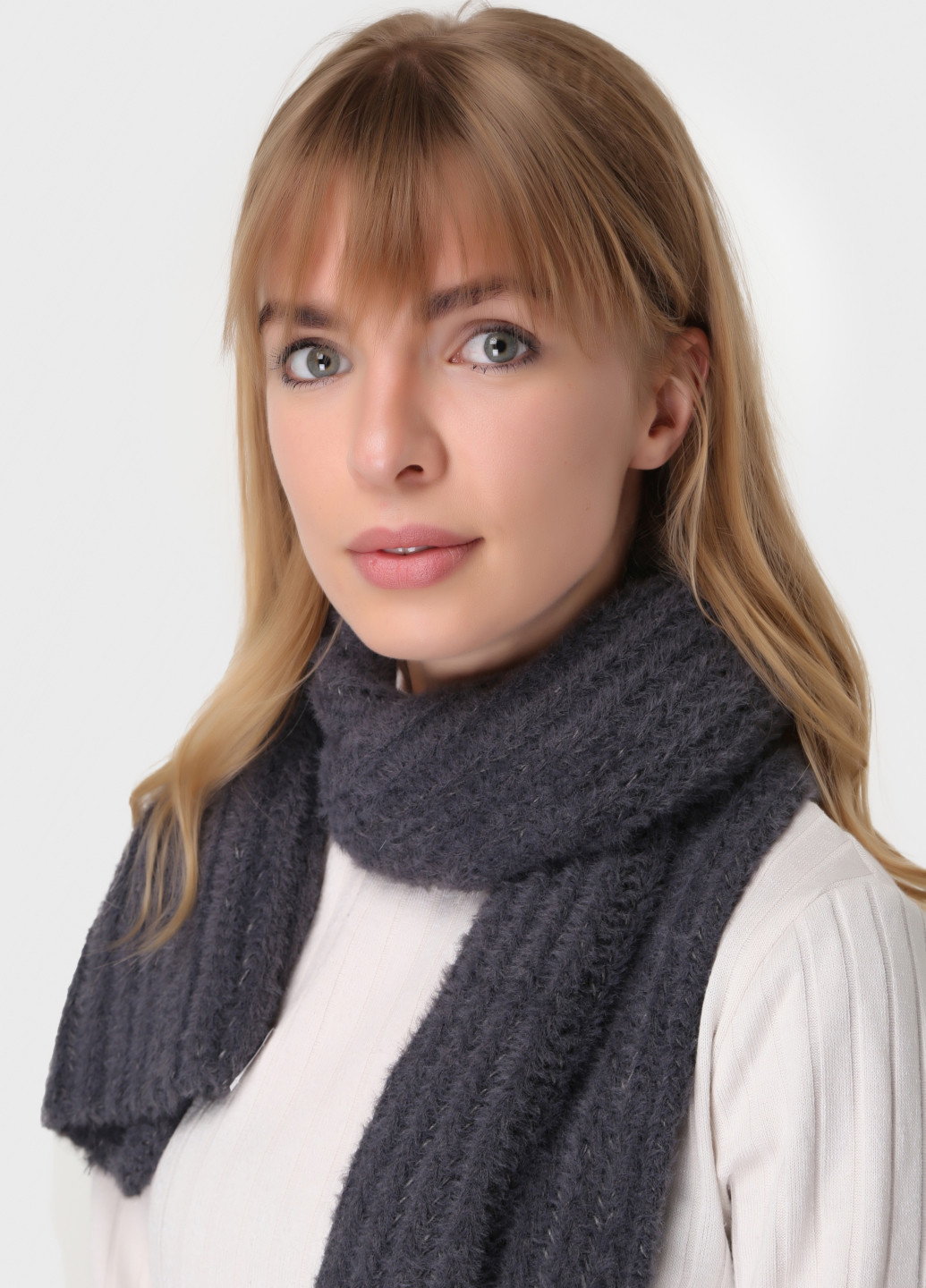 Ангоровий теплий жіночий зимовий шарф 443001 DeMari (251202365)