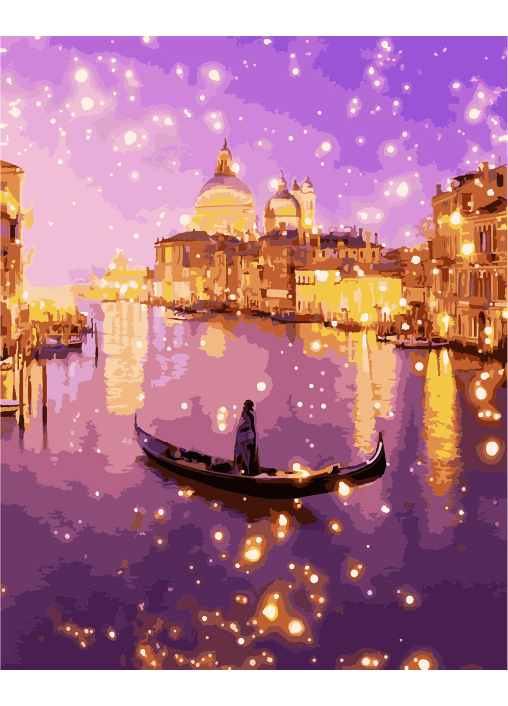 Картина по номерам "Чарівна Венеція" 40х50 см ArtStory (252127479)