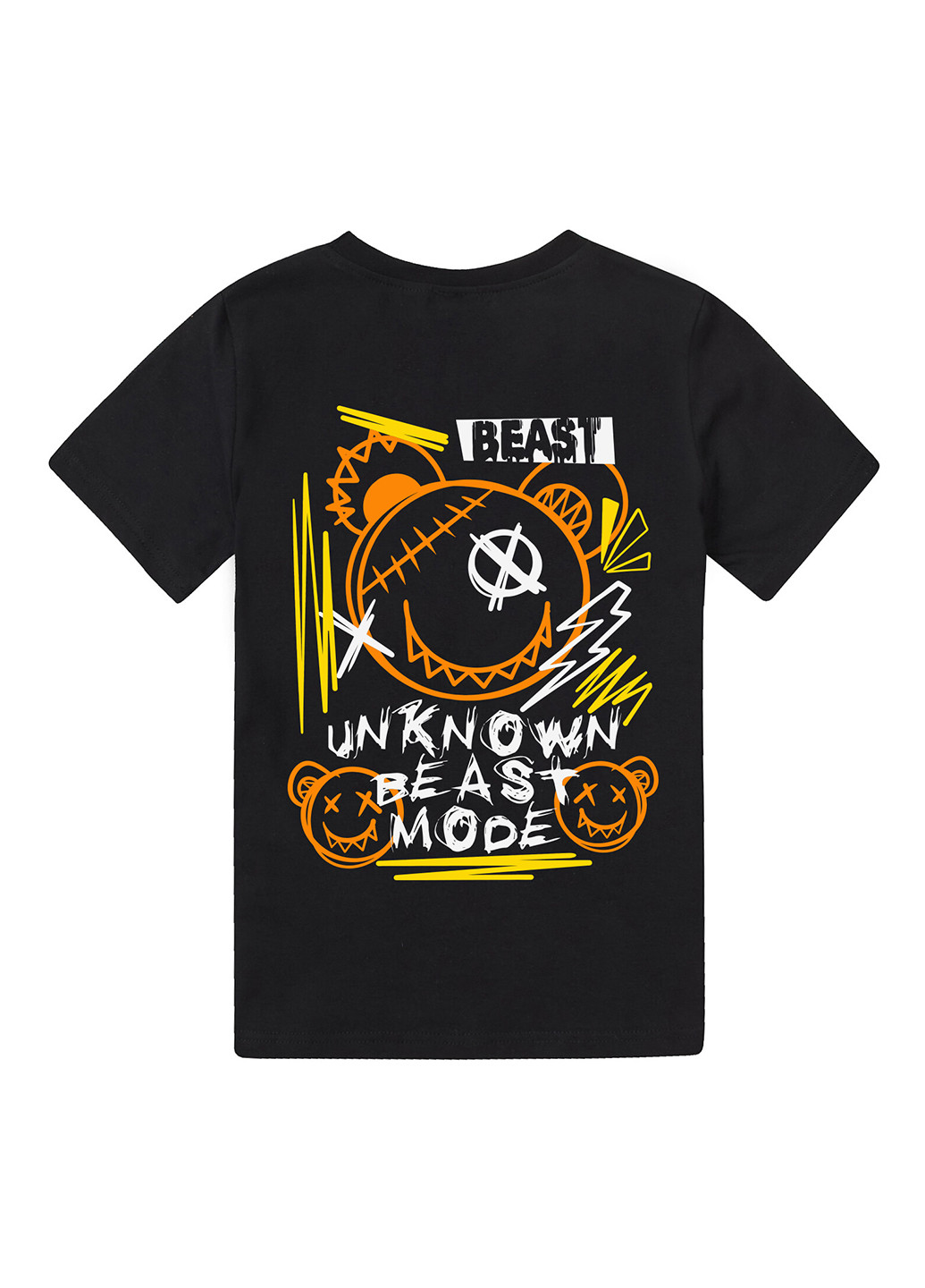 Черная летняя футболка Garnamama