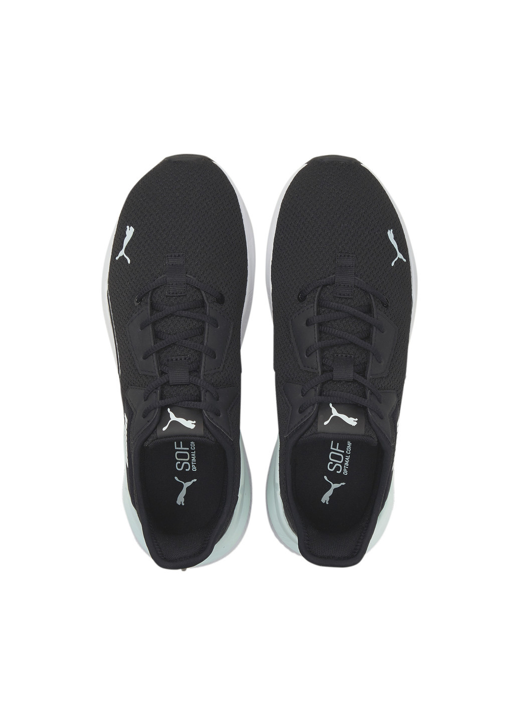 Черные всесезонные кроссовки platinum shimmer women's training shoes Puma
