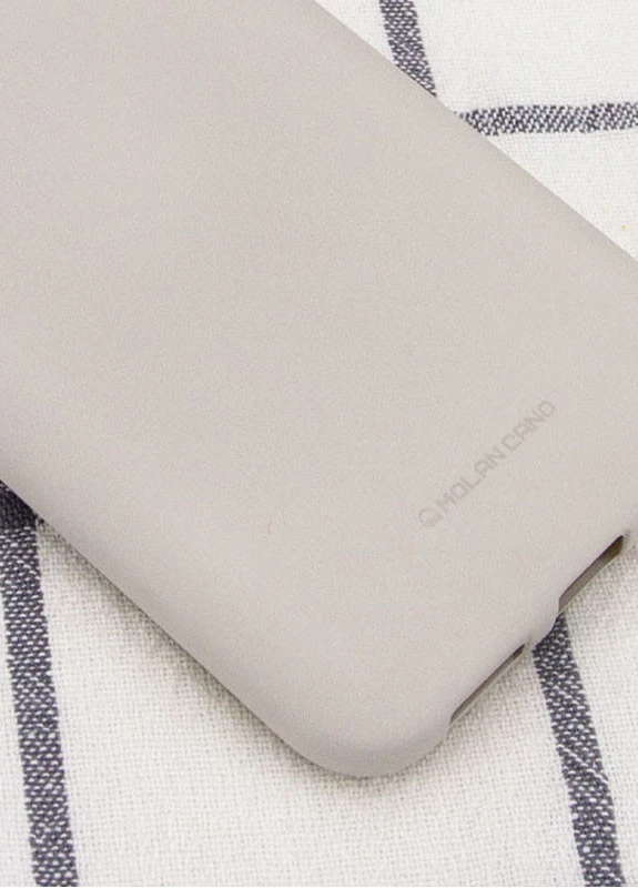 TPU чохол Smooth для Samsung Galaxy A02 Сірий (is_00000042940_6) Molan Cano (238480699)