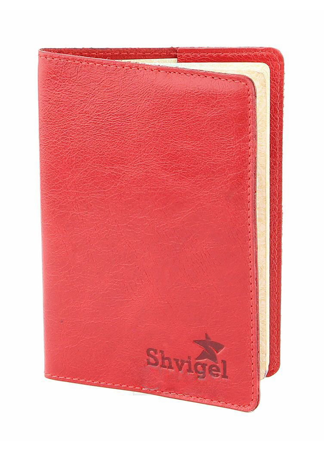 Мужской кожаный кошелек 9,5х13,5 см Shvigel (229461037)