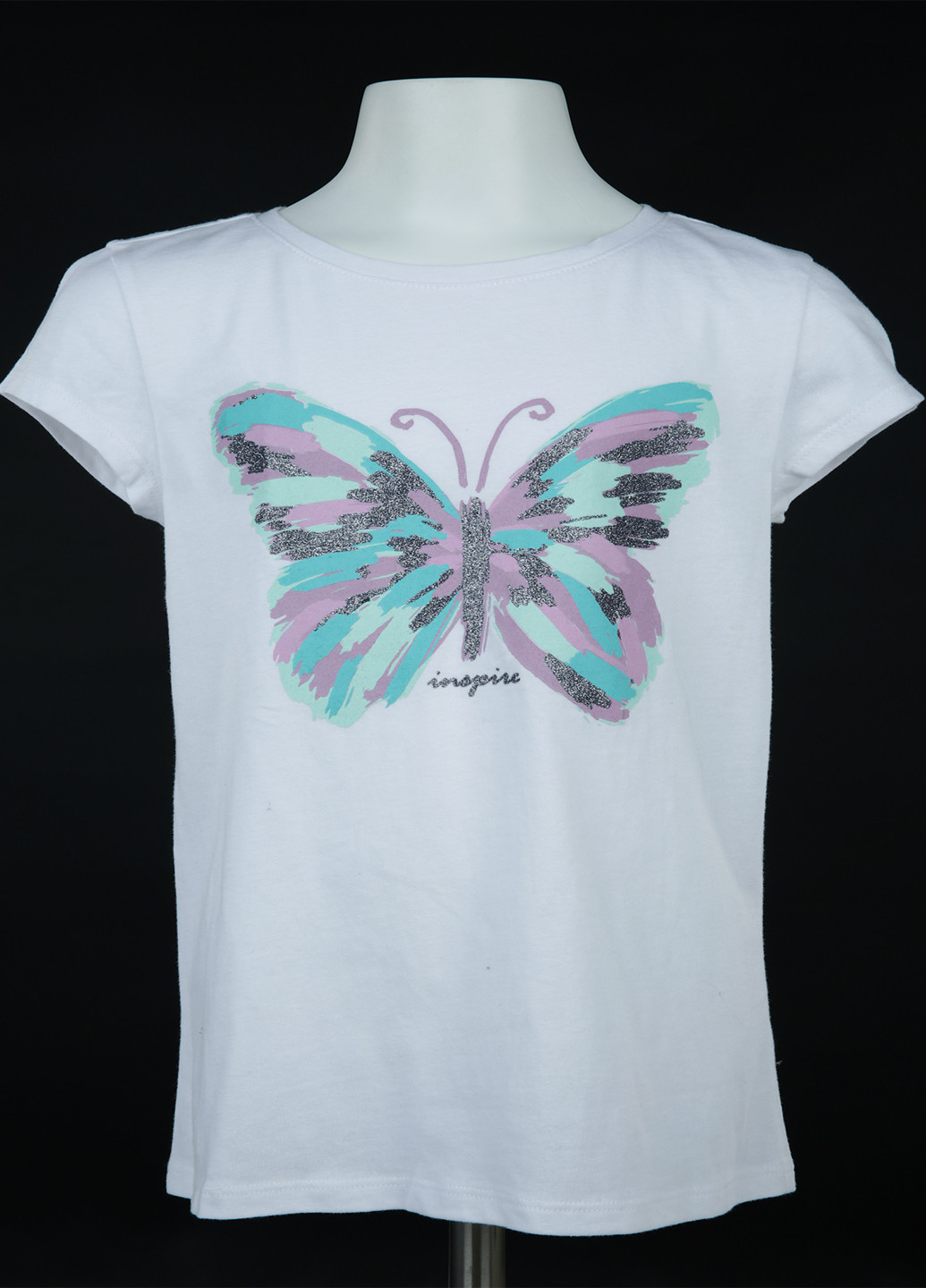 Белая летняя футболка Gap