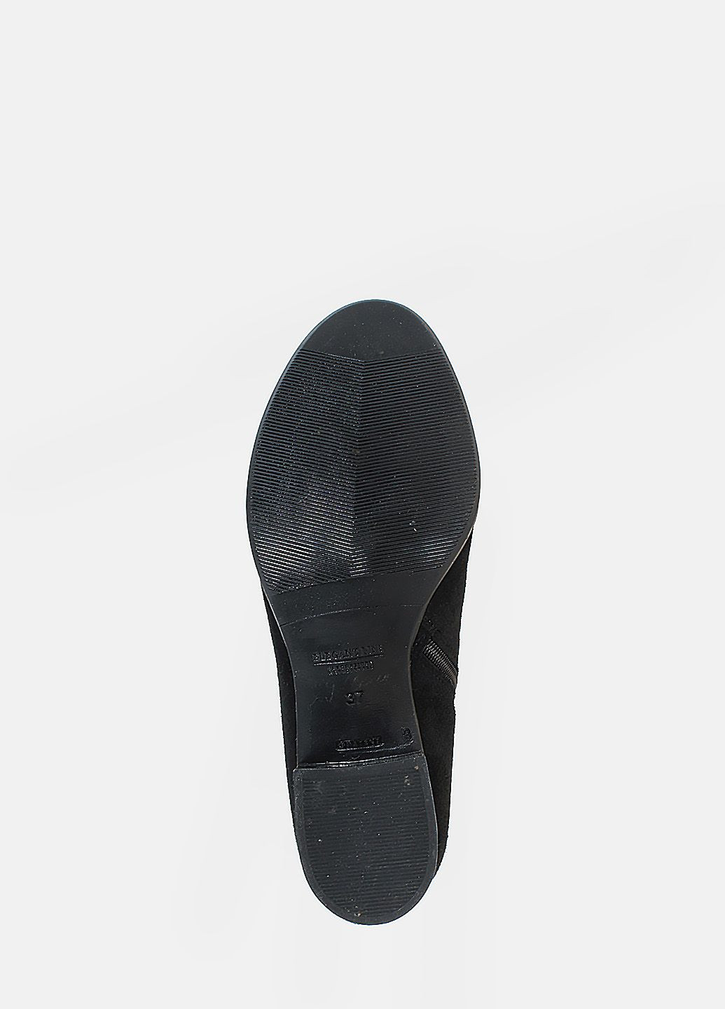 Осенние ботинки ro18212 черный Olevit из натуральной замши