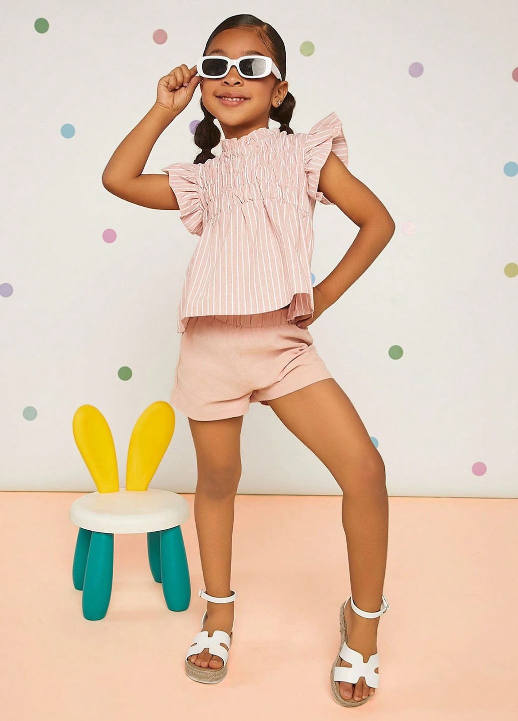 Белые кэжуал сандалии SHEIN с ремешком