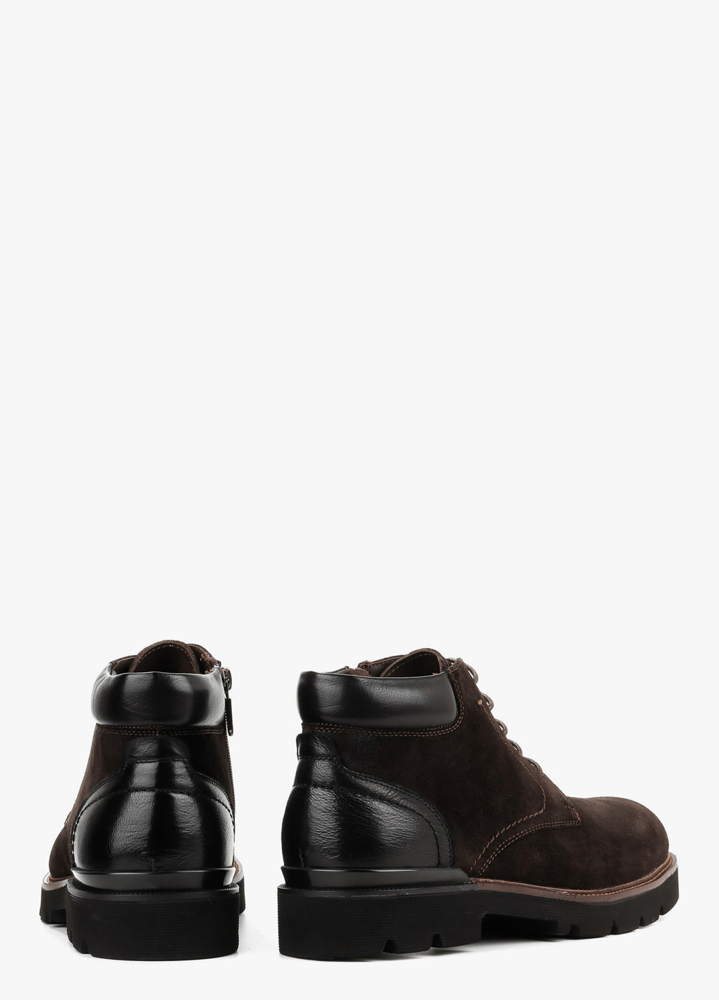 Коричневые зимние ботинки Le'BERDES