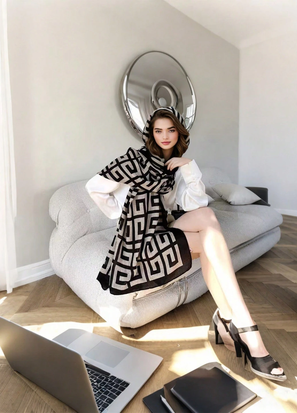 Палантин SHEIN (346755988)