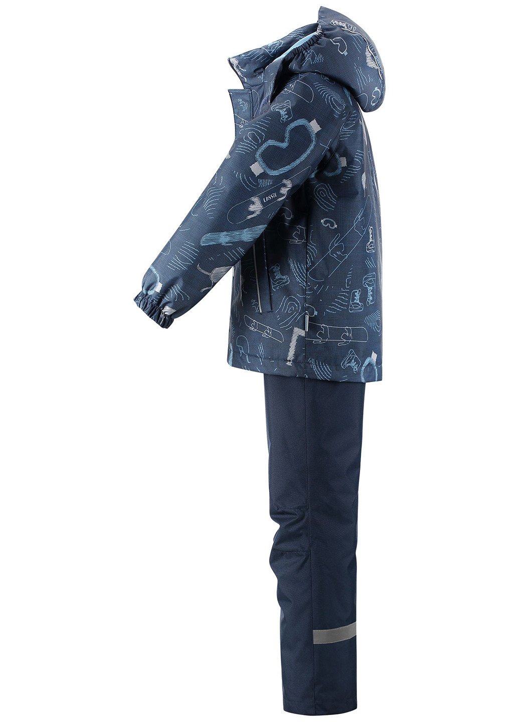 Темно-синий зимний комплект (куртка, брюки) Lassie by Reima Raiku