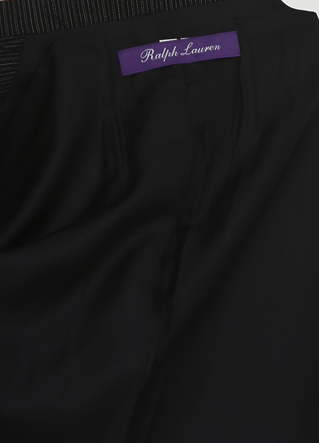 Черный женский жакет Ralph Lauren однотонный - демисезонный