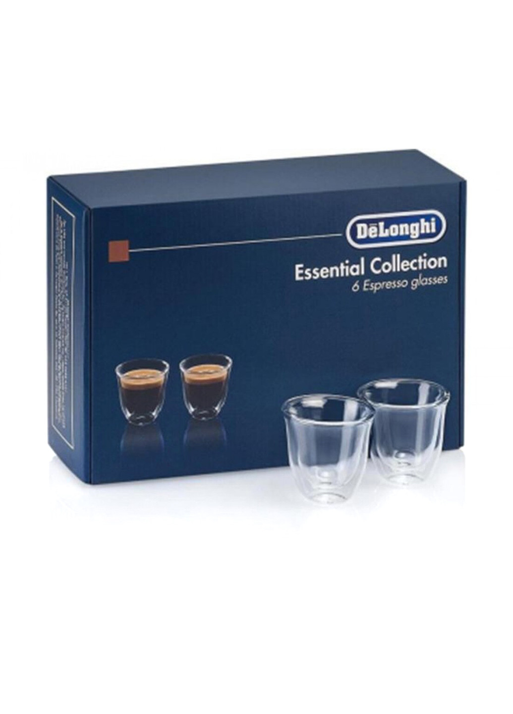 Набор стаканов Delonghi dlsc300 espresso 60 ml (6 шт) (148840753)