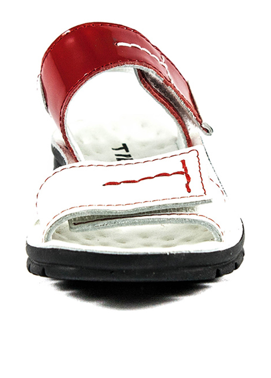 Белые кэжуал сандалии tibet на липучке