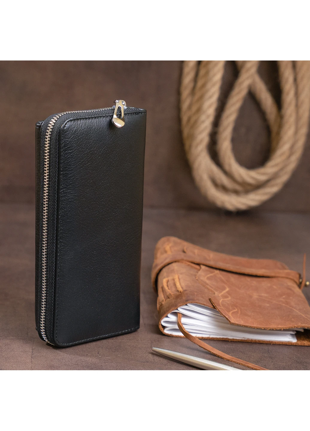 Жіночий шкіряний гаманець 20х10х2 см st leather (252132073)