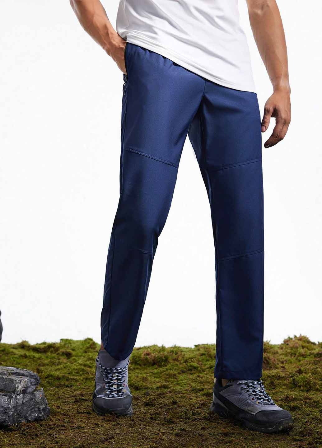 Синие спортивные, кэжуал демисезонные прямые брюки SHEIN