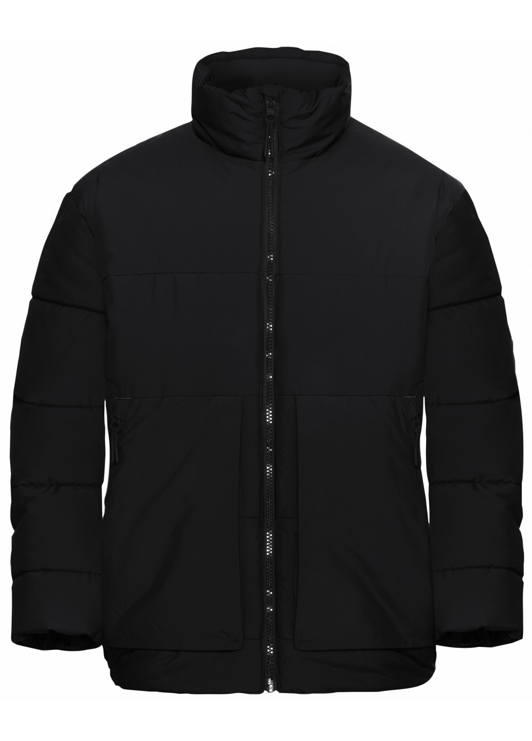 Черная зимняя куртка Jack Wolfskin TEEN NEW INS JKT K