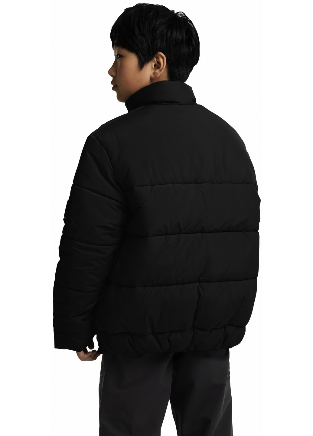 Черная зимняя куртка Jack Wolfskin TEEN NEW INS JKT K