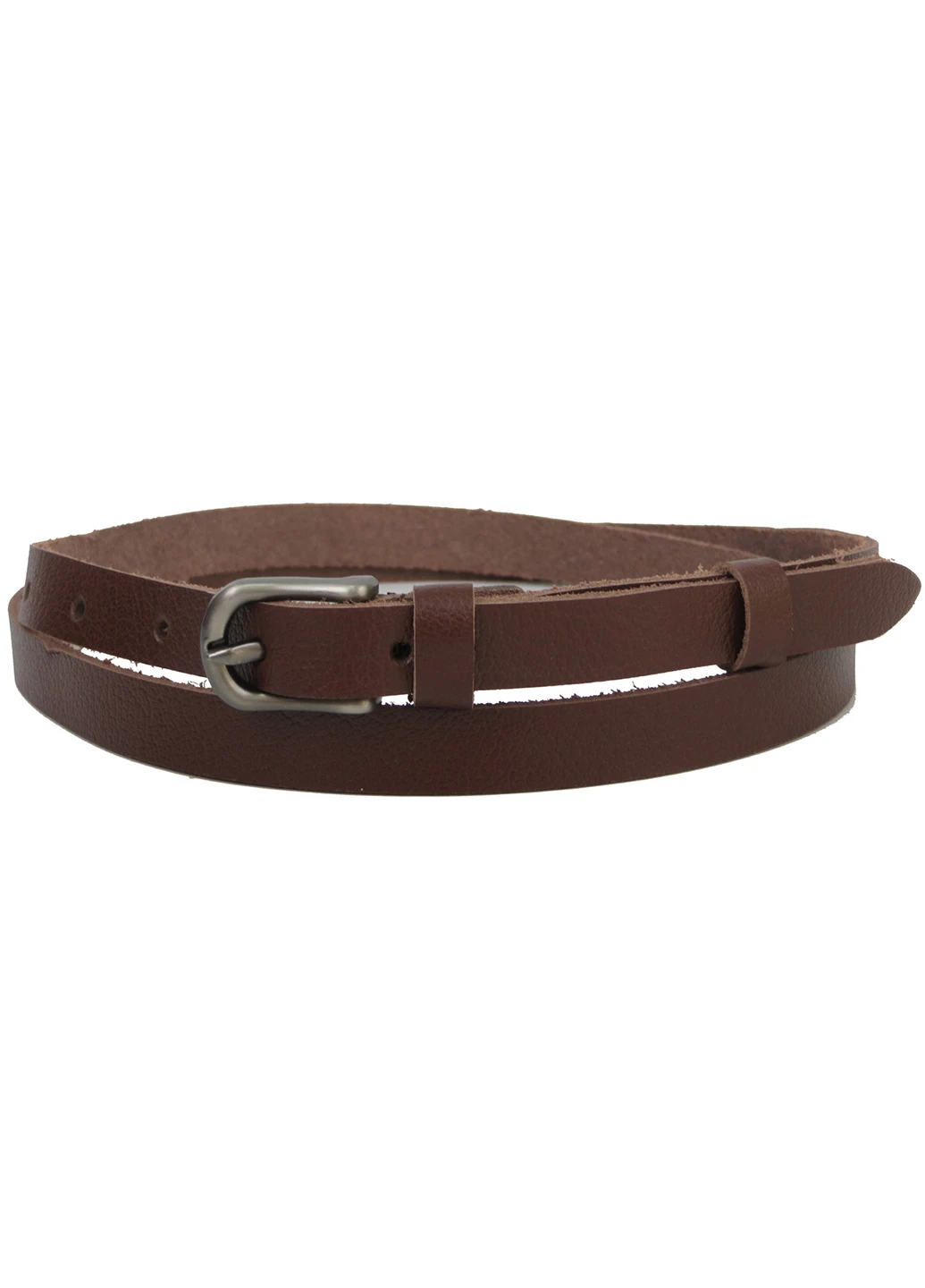 Женский кожаный ремень 114-120х1,5 см Skipper (253491057)