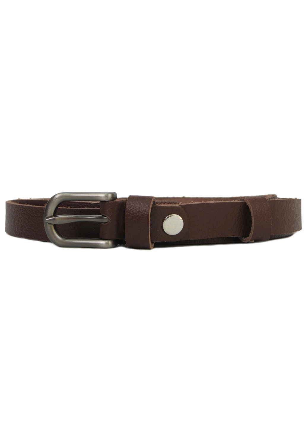 Женский кожаный ремень 114-120х1,5 см Skipper (253491057)