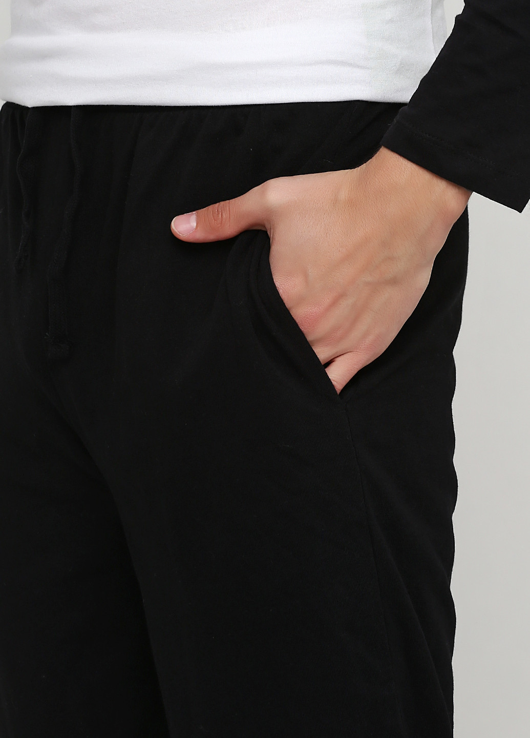 Черные домашние демисезонные джоггеры брюки Primark