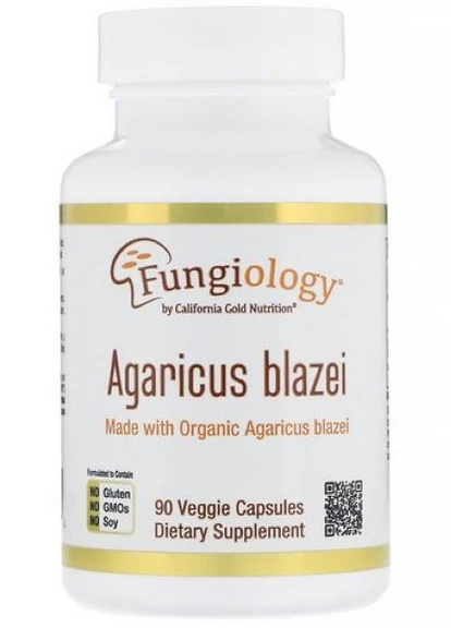 , Agaricus Blazei, 90 Veggie Capsules California Gold Nutrition (254325755)