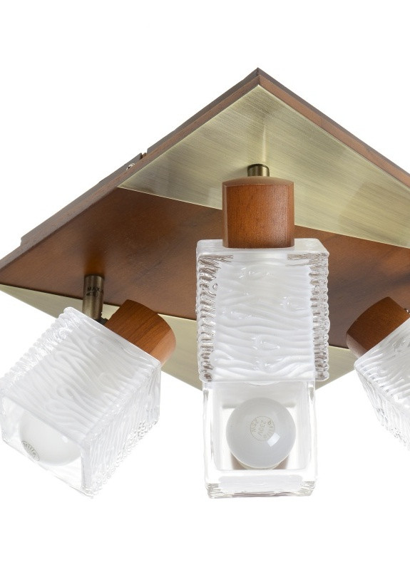 Світильник настінно-стельовий спот поворотний накладний HTL-124/4C AB Brille (253893256)