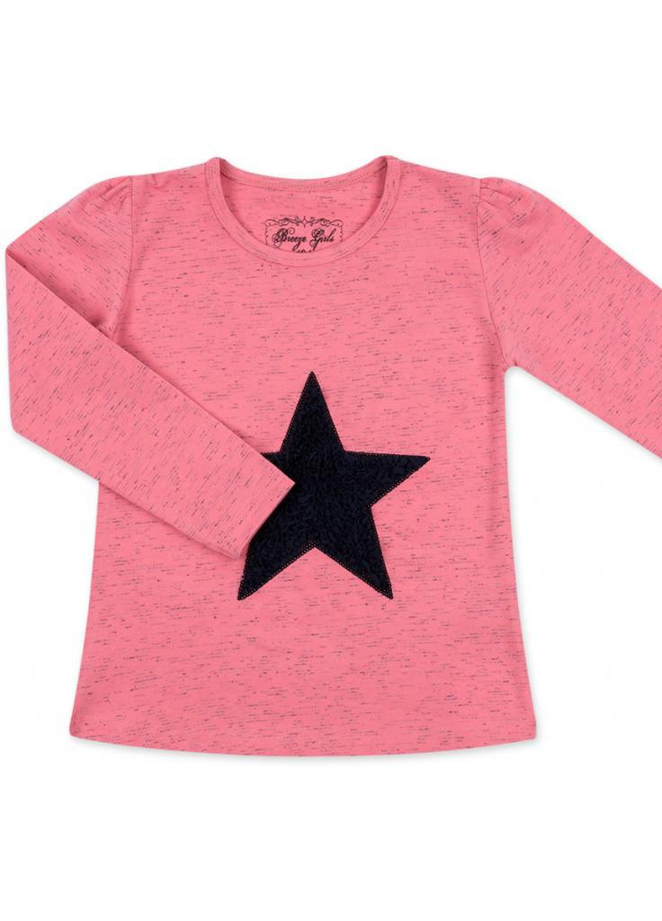 Синий демисезонный костюм десткий с объемной аппликацией (8401-110g-coral) Breeze