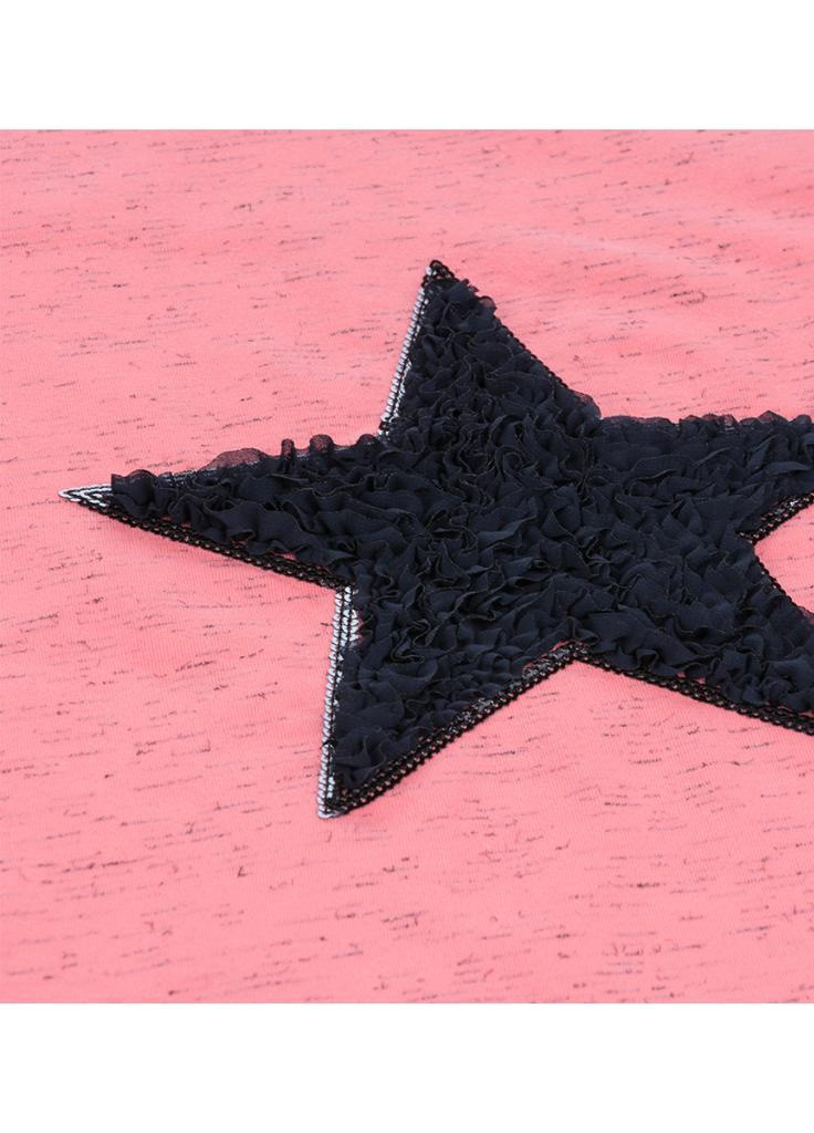 Синий демисезонный костюм десткий с объемной аппликацией (8401-110g-coral) Breeze