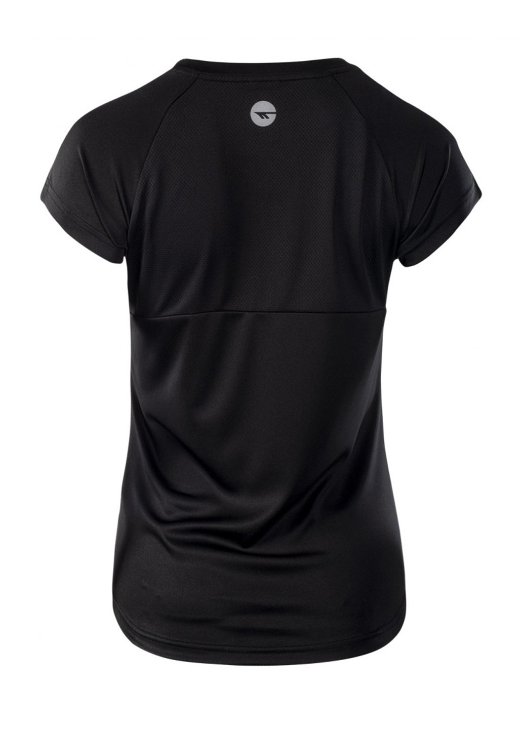 Черная всесезон футболка Hi-Tec LADY ALNA-BLACK