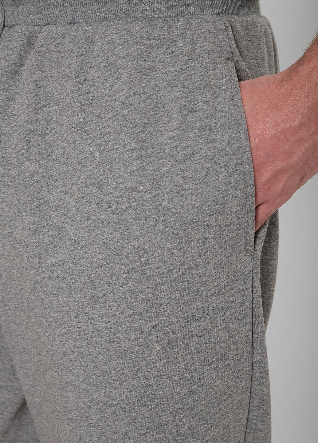 Серые кэжуал, спортивные демисезонные прямые брюки PRPY